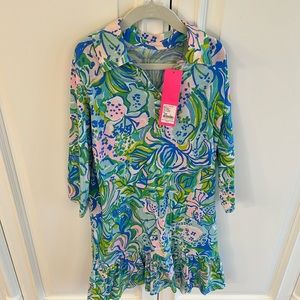Lily Pulitzer NWT Girls Amelia Polo Dress - size XL